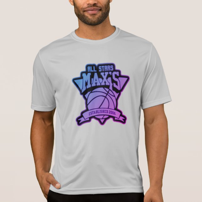 T-shirt Logo de Max's All Stars Gradient (Devant)