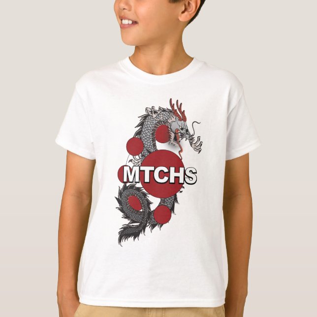 T-shirt Logo de MTCHS Dragon (Devant)