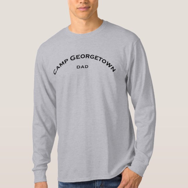 T-shirt Logo de papa de Georgetown de camp (Devant)