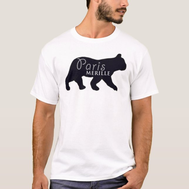 T-shirt Logo de Paris Merille (Devant)