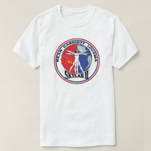 T-shirt Logo de patchs de mission de Skylab 2 Vitruvian Ma