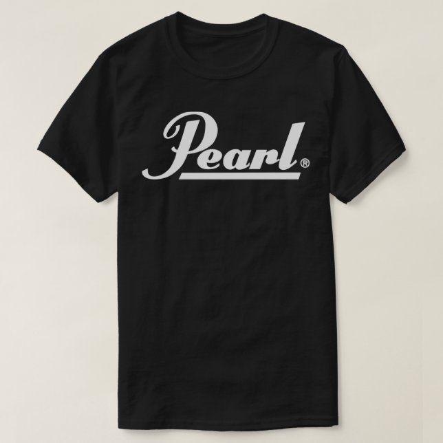 T-shirt Logo de perle T chemise classique (Design devant)