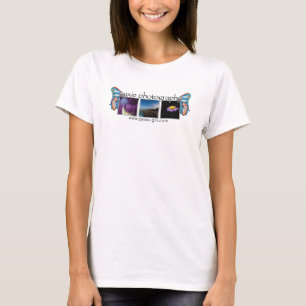 T-shirt logo de photo de photographie de pyxie - b