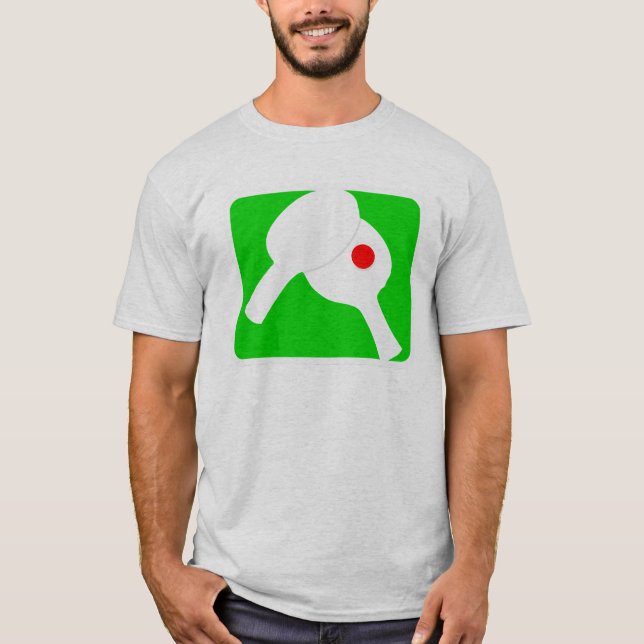 T-shirt Logo de ping-pong (Devant)
