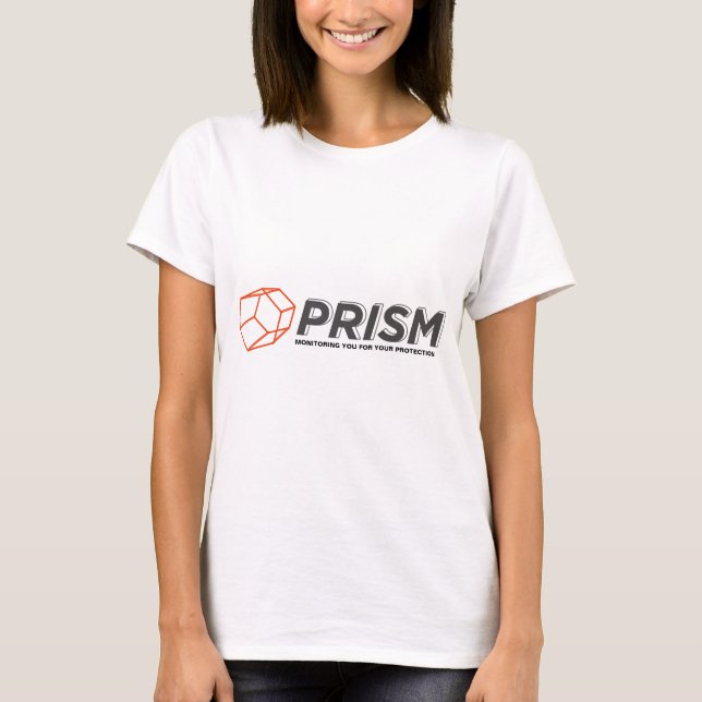 T-shirt Logo de PRISME (slogan PERSONNALISABLE) (Devant)