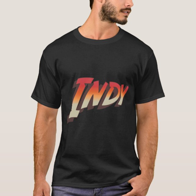 T-shirt Logo de production Indy (Devant)