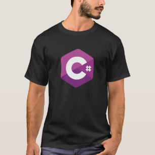 T-shirt Logo de programmation C Sharp C#