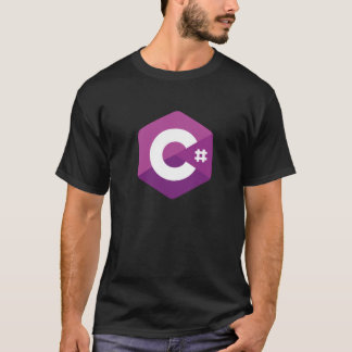 T-shirt Logo de programmation C Sharp C#