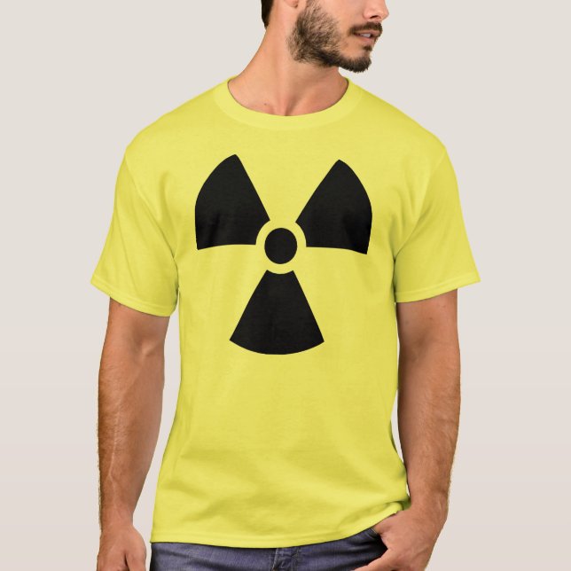 T-shirt Logo de rayonnement (Devant)