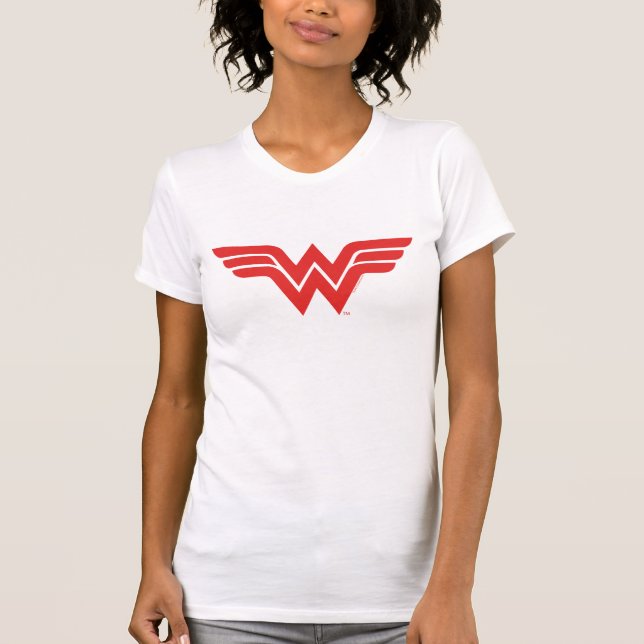 T-shirt Logo de Red Wonder Woman (Devant)