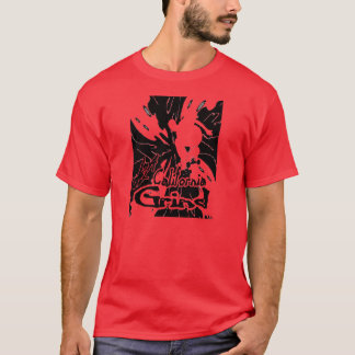 T-shirt logo de remous de morcellement de j2A la