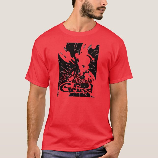 T-shirt logo de remous de morcellement de j2A la (Devant)