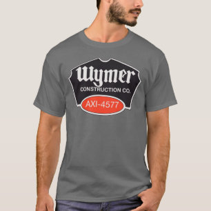 T-shirt Logo de retour arrière Wymer Construction AXI