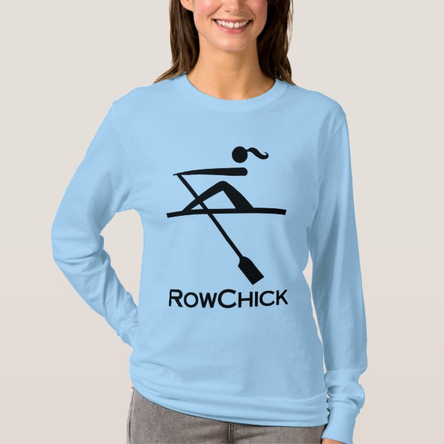 T-shirt Logo de RowChick (Devant)