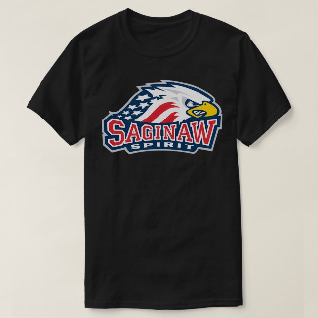 T-shirt Logo de Saginaw Spirit (Design devant)