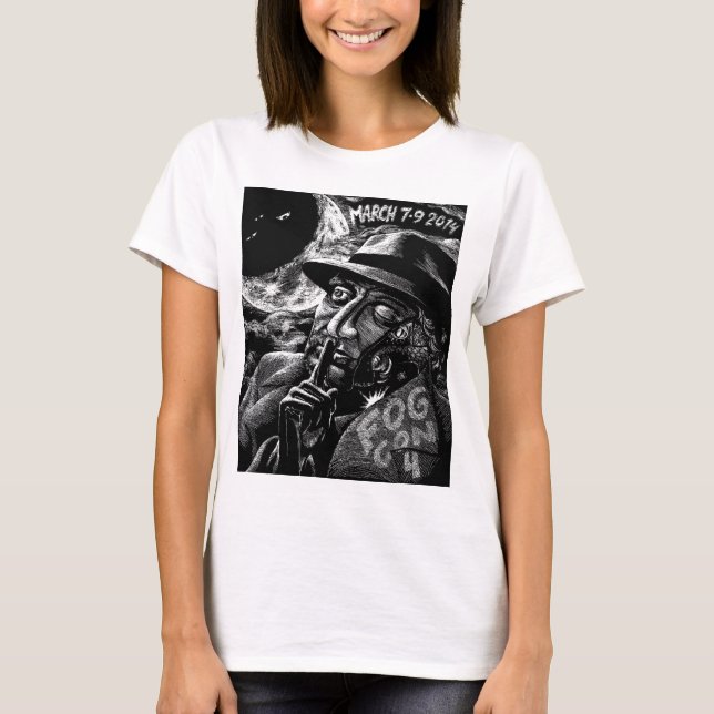 T-shirt Logo de secrets de FOGcon 4 (Devant)