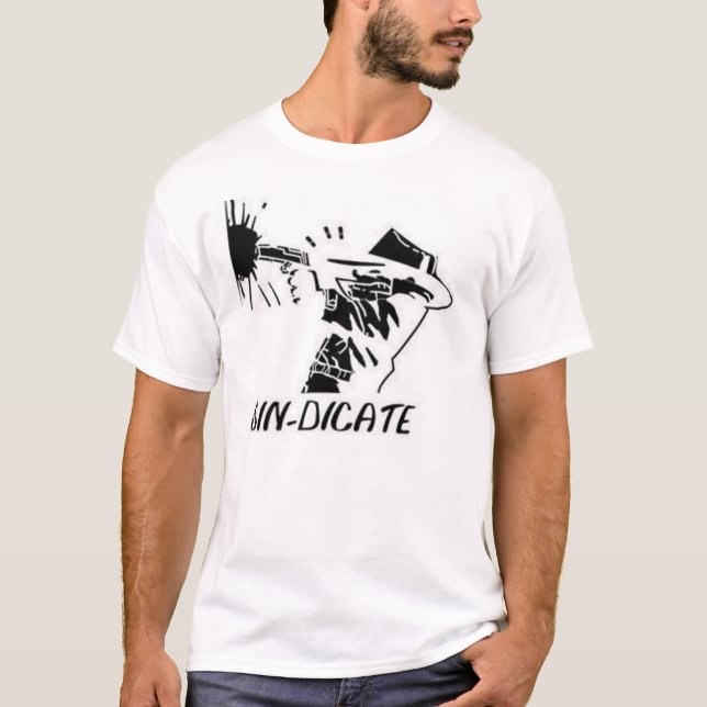 T-SHIRT LOGO DE SINDICATE (Devant)