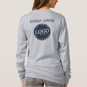 T-shirt Logo de site Web d'entreprise moderne pour employé