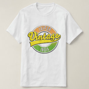 T-shirt logo de style vintage de Jaipur