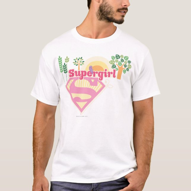 T-shirt Logo de Supergirl (Devant)