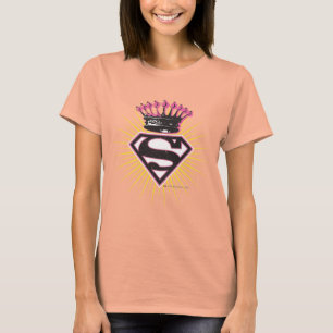 T-shirt Logo de Supergirl avec la couronne