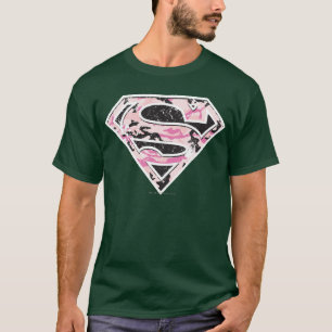 T-shirt Logo de Supergirl Camouflage