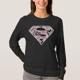 T-shirt Logo de Supergirl Camouflage