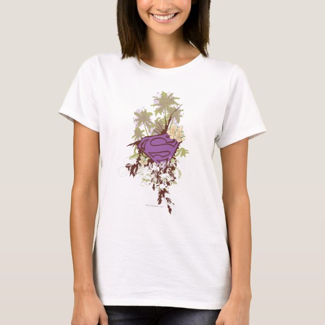 T-shirt Logo de surf de Supergirl (Devant)
