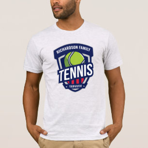 T-shirt Logo de tennis personnalisé