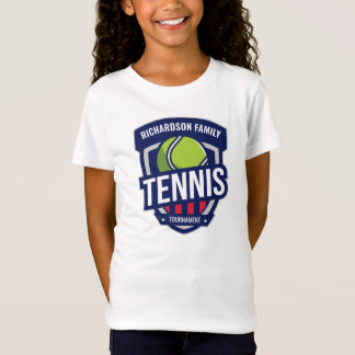 T-Shirt Logo de tennis personnalisé