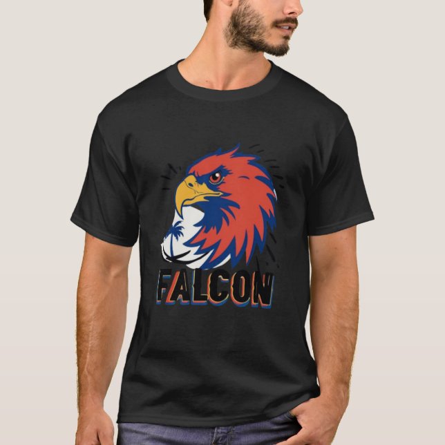 T-shirt Logo de tête Falcon Bold (Devant)