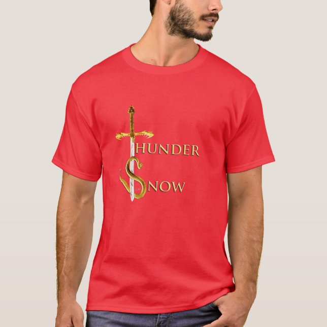 T-shirt Logo de ThunderSnow (Devant)