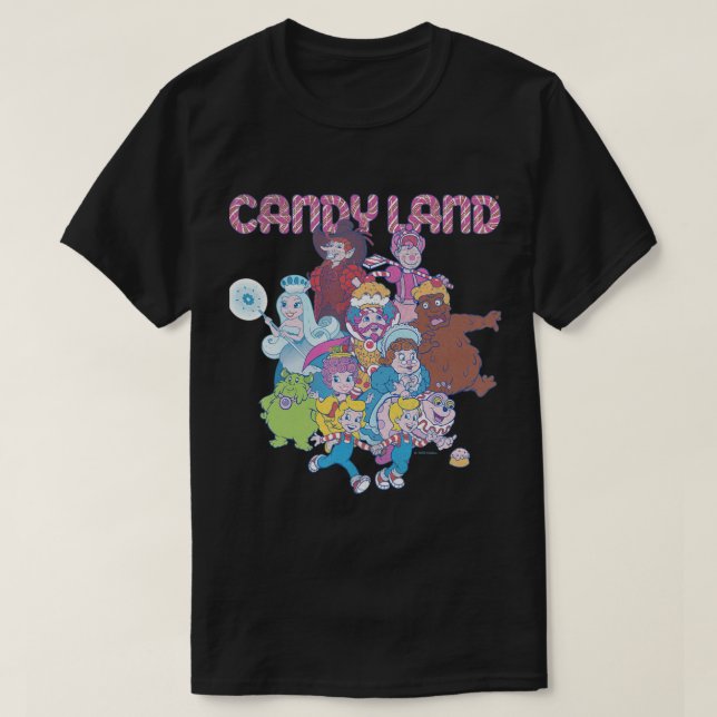 T-shirt Logo de tir du groupe Candy Land (Design devant)