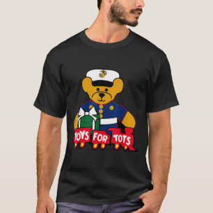 T-shirt Logo de Toys For Tots Noël 