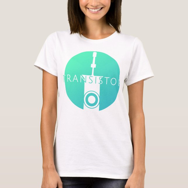 T-shirt Logo de transistor (Devant)