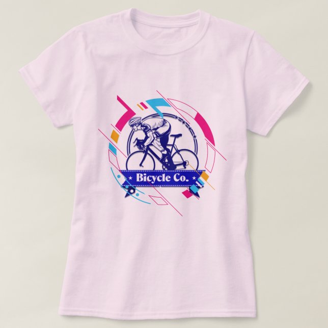 T-shirt Logo de Velocity Cycling & Performance (Design devant)