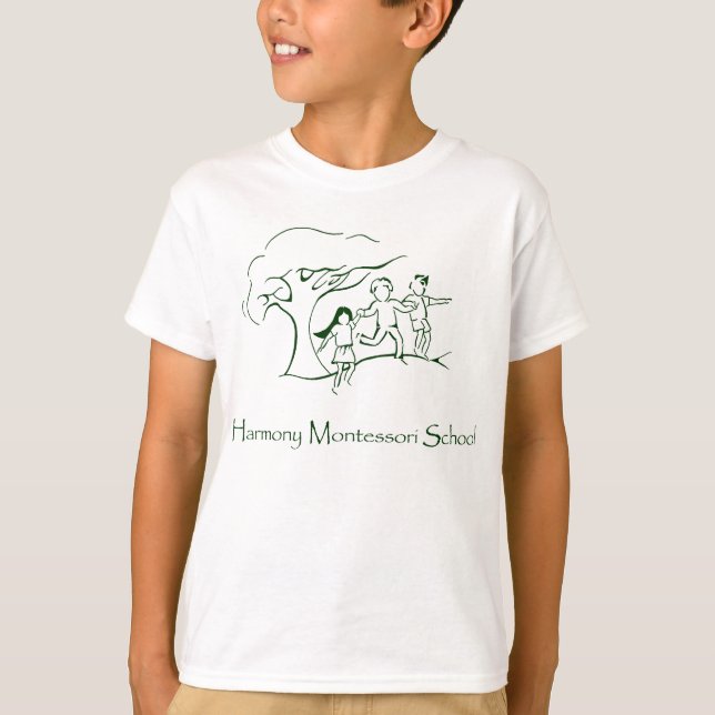 T-shirt LOGO de voie HMP vert (Devant)