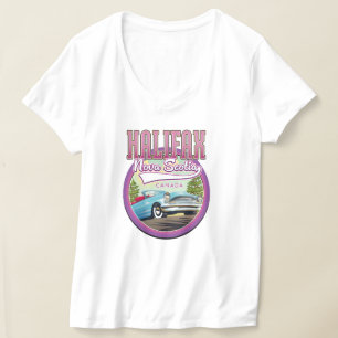 T-shirt Logo de voyage de Halifax Nouvelle-Écosse
