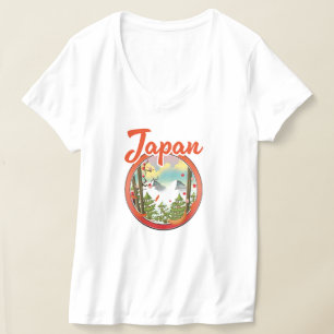 T-shirt logo de voyage du Japon