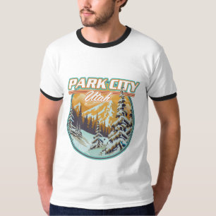 T-shirt Logo de voyage Park City Utah