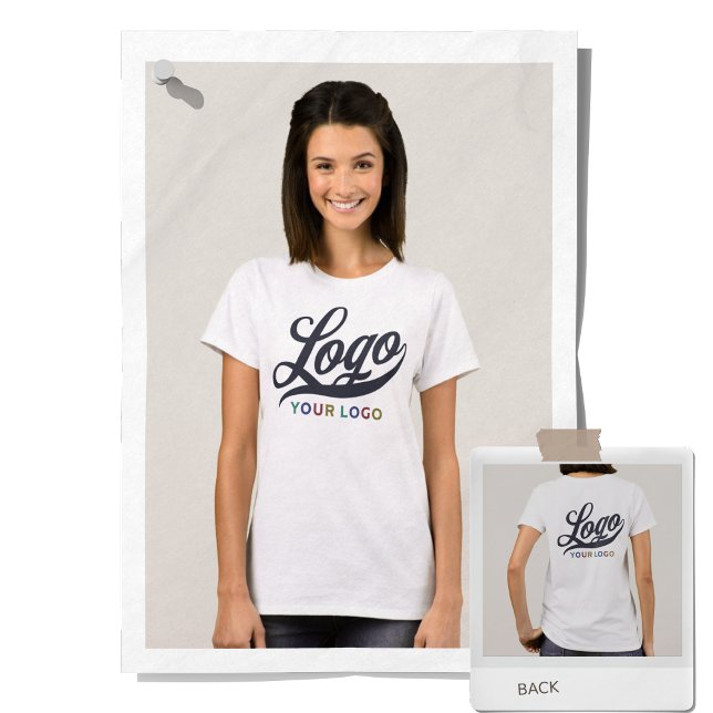 T-shirt Logo de White Company Swag Business Women (Créateur téléchargé)