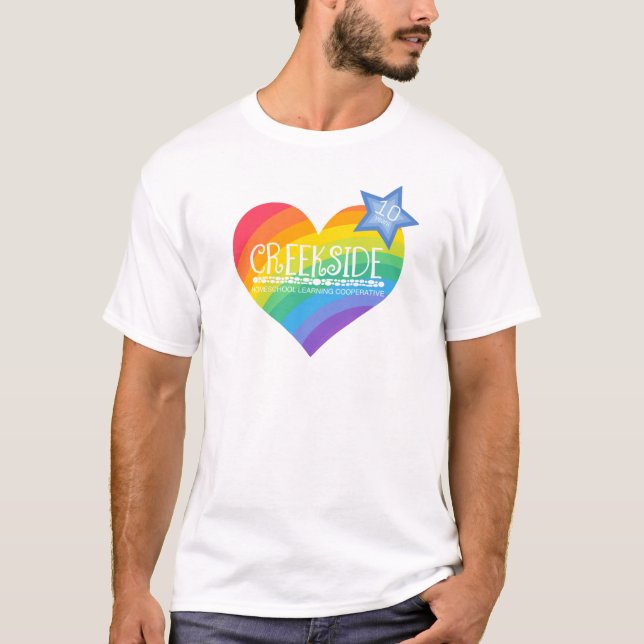 T-shirt logo de white creekside (Devant)
