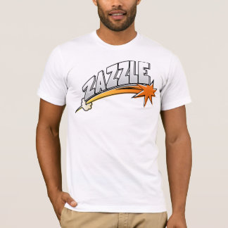 T-shirt Logo de Zazzle (style de bande dessinée)