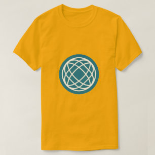 T-shirt Logo de zone intérieure Jaune ou Bleue