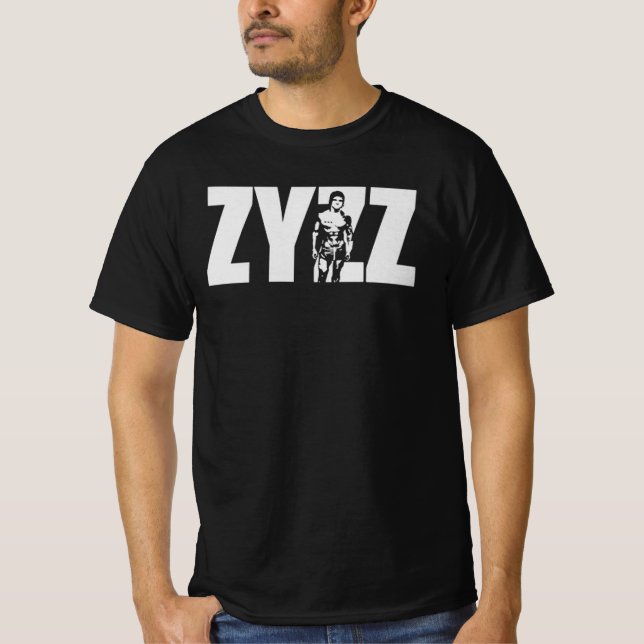 T-shirt Logo de Zyzz conquer (Devant)