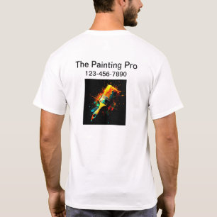 T-shirt Logo D'Entreprise Chemises De Travail Pour Un Pein