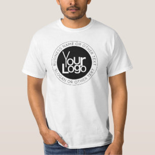 T-shirt Logo d'entreprise et texte moderne simple modifiab