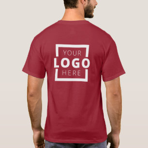 T-shirt Logo d'entreprise personnalisé Uniforme employé