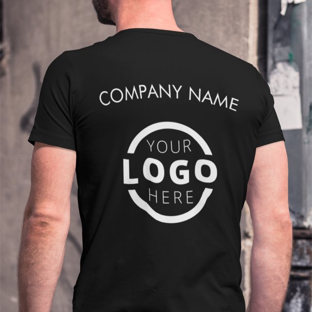 T-shirt Logo d'entreprise personnalisé Uniforme employé (Créateur téléchargé)