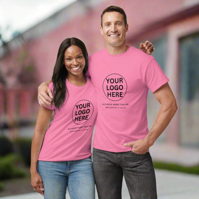 T-shirt Logo d'entreprise Uniform Unisex du personnel empl (Créateur téléchargé)